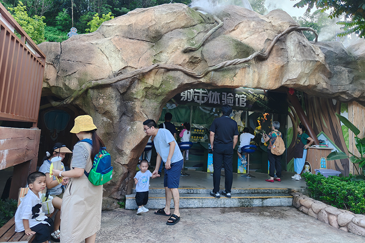 户外儿童公园射击体验馆5套设备案例