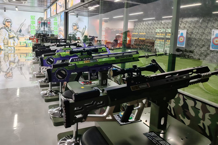 广西防城港室内酒店枪林弹雨射击体验馆项目