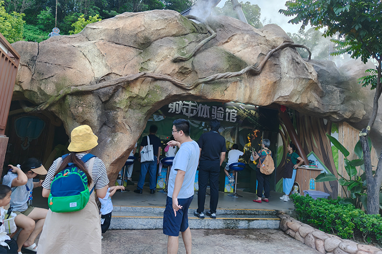 户外儿童公园射击体验馆5套设备案例