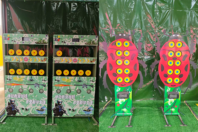 东莞清溪迪小尼无动力乐园射击馆案例