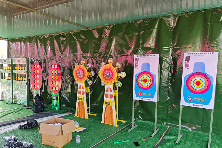 东莞清溪迪小尼无动力乐园射击馆案例