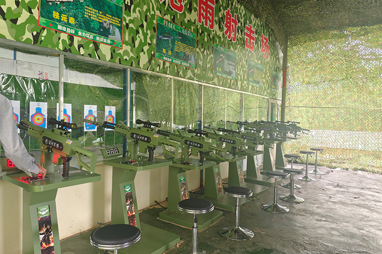 深圳园山风景区杜鹃谷枪林弹雨射击体验馆