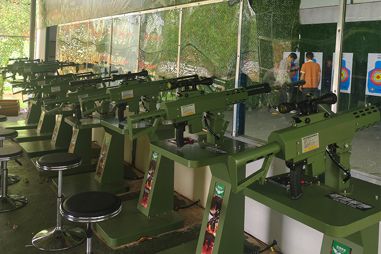 深圳园山风景区杜鹃谷枪林弹雨射击体验馆